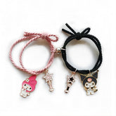 Sanrio Kuromi My Melody Magnetic Rope Chain Bracelet Set